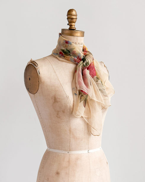 Heritage Blooms Scarf