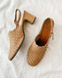 Moureze Woven Slingbacks