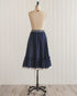 1970s Gunne Sax Navy Skirt
