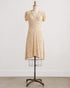 Apricot Bloom Dress