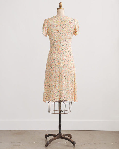 Apricot Bloom Dress