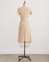 Apricot Bloom Dress