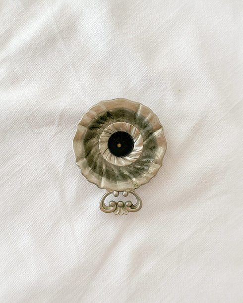 Pewter Candlestick Holder