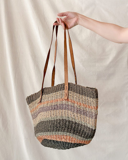 Godetia Straw Bag