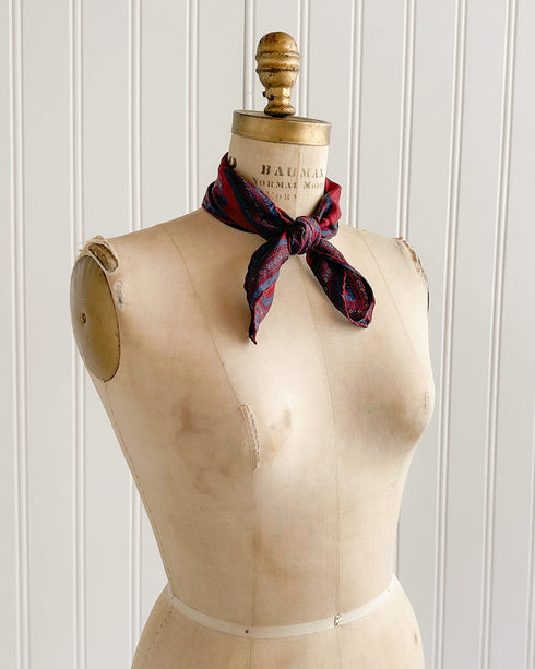 Bordeaux Paisley Bandana