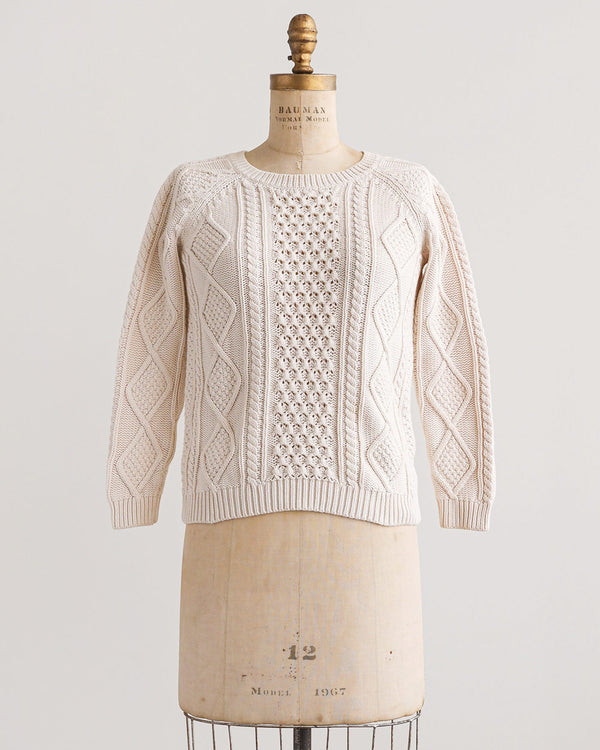 Ivory Coast Cable Knit