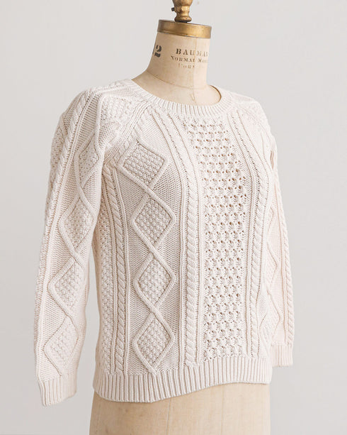 Ivory Coast Cable Knit