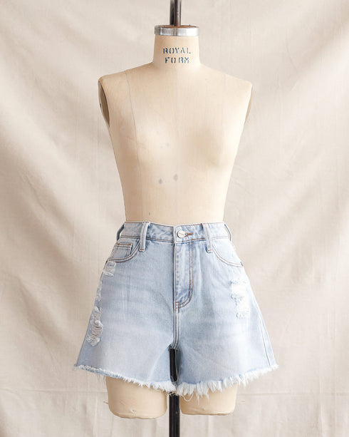 Sandra in the Garden Shorts-Adored Vintage