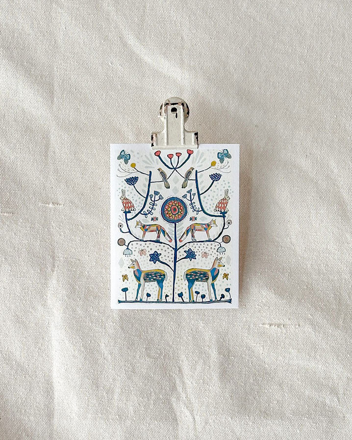 Forest Folk Tree Card – Adored Vintage