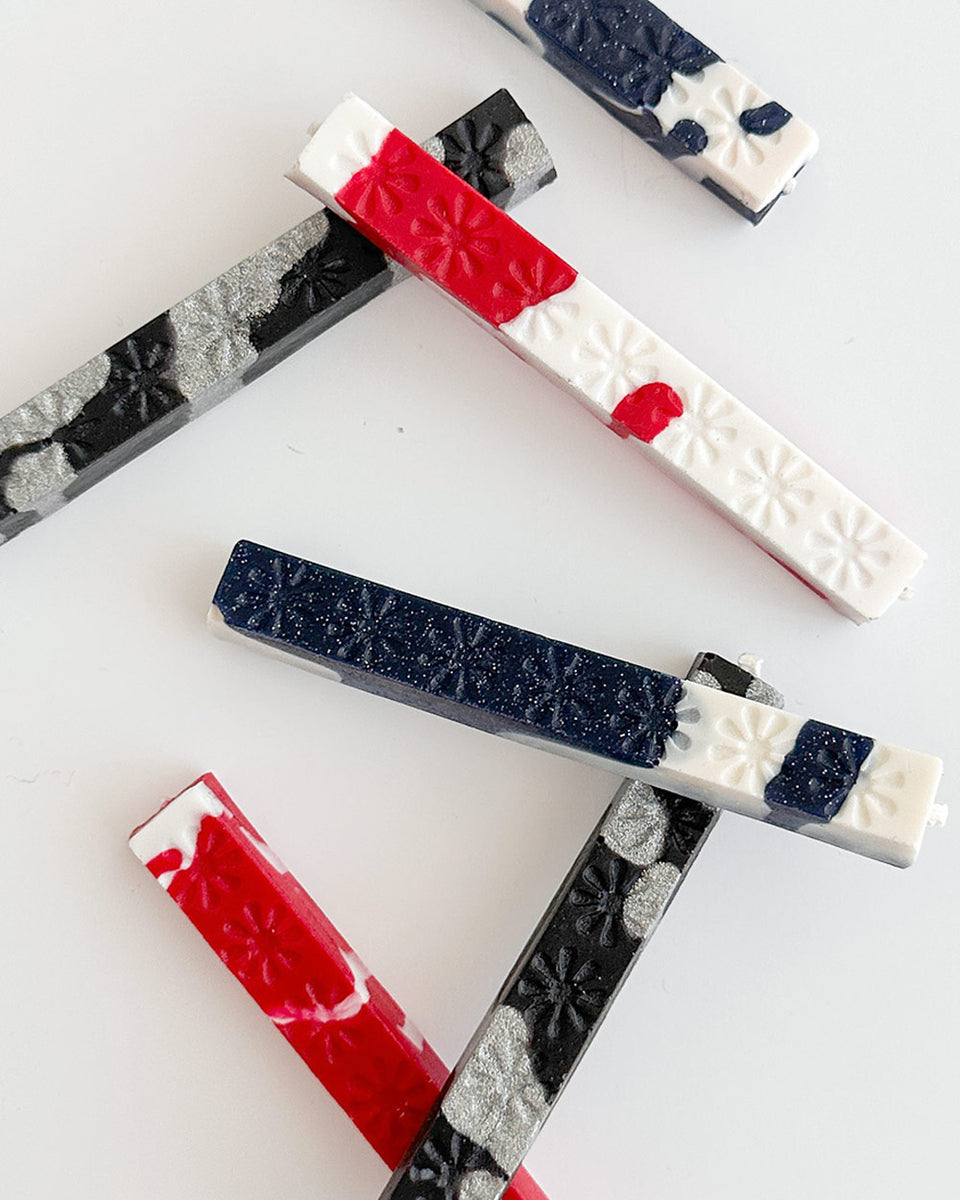 Long Wick Wax Sticks - Marbled – Adored Vintage
