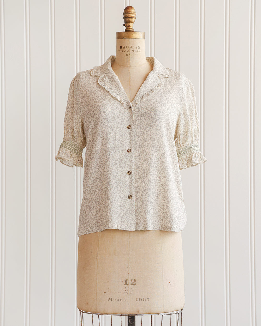 Effortless & Romantic Vintage Inspired Tops / Adored Vintage / Gazed Softly Top