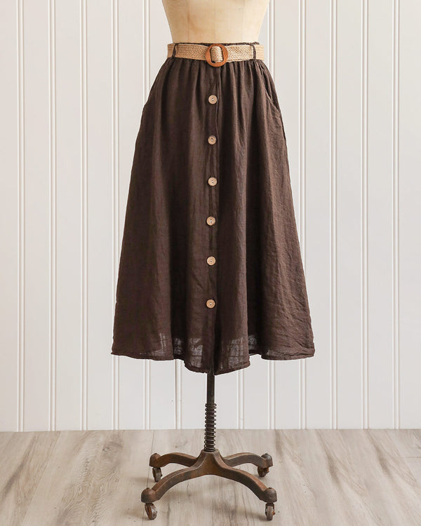 Vintage Inspired Midi Skirt