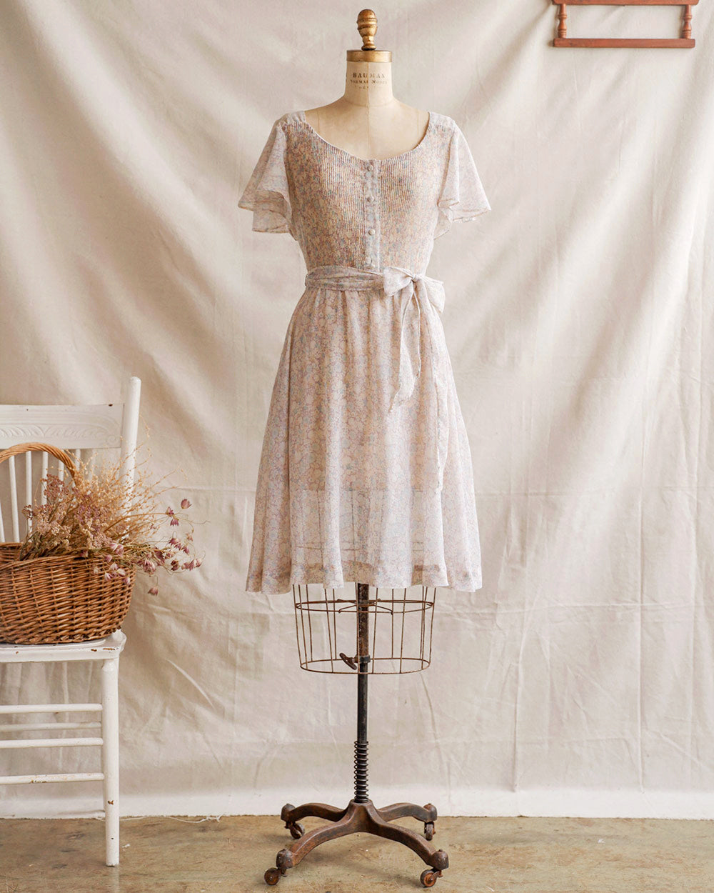 Vintage 1970s Dress Vintage Dresses Softly Toward the Skies