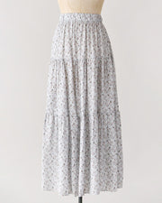 Romantic Vintage Inspired Style / Adored Vintage / Meadow Mist Skirt